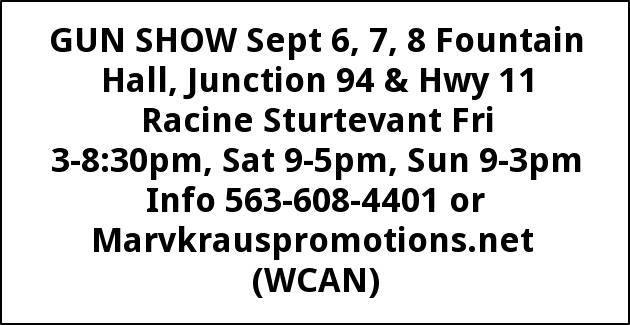 Gun Show, Gun Show (September 6, 7 & 8, 2024)